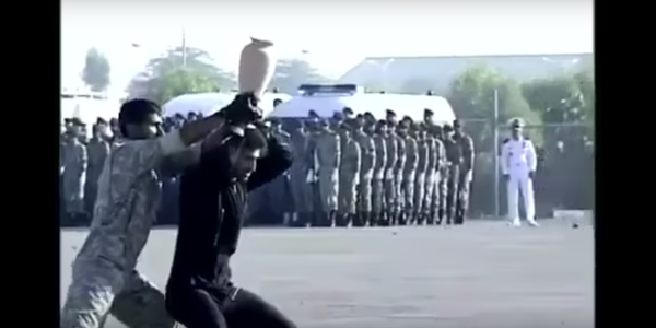 Watch Iranian Commandos Try (And Fail) To Smash A Vase In Epic Karate Showdown