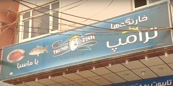 Iraqi Man Is So Confident Trump Will Beat ISIS He Named His Restaurant After Him