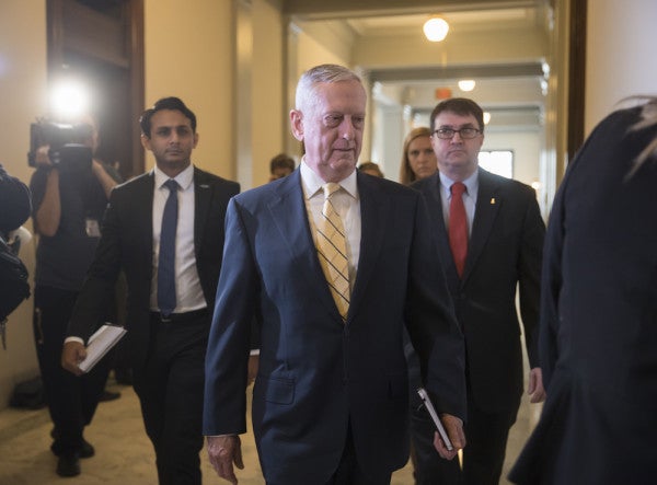 Mattis’ Confirmation Hearing Is This Week