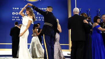 What It’s Like To Dance With Melania Trump