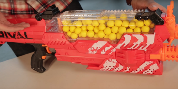 This Nerf Gun Fires Endless Rounds At 70 MPH