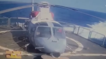 Watch: Confirmed Footage Of A Houthi ‘Suicide Gunboat’ Ramming A Saudi Frigate
