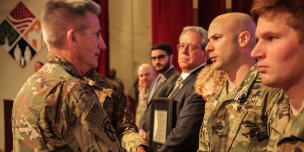 Green Beret Awarded Silver Star For Actions During Recent Battle In Afghanistan