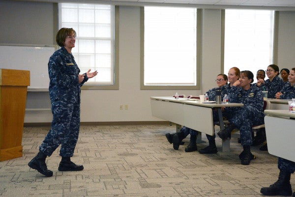 Servicewomen Don’t Lean In; They Step Up