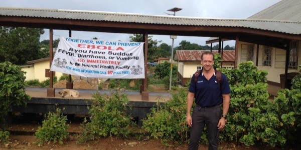 JOB ENVY: The Navy Vet Who’s Now Fighting The Ebola Outbreak