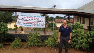 JOB ENVY: The Navy Vet Who’s Now Fighting The Ebola Outbreak