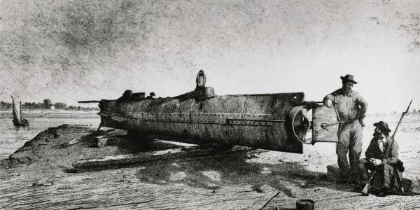 The Story Behind The First Submarine To Sink A Warship