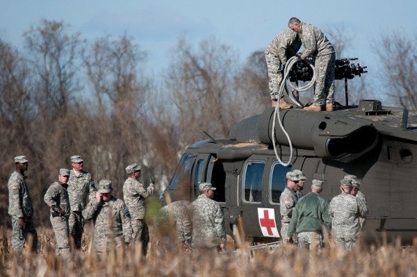 National Guard Black Hawk Crew Survives Dramatic Landing