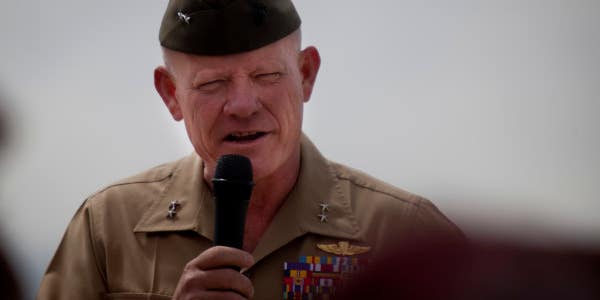 It Takes This Badass Marine General 48 Seconds To Fire Up His Troops For A Field Exercise