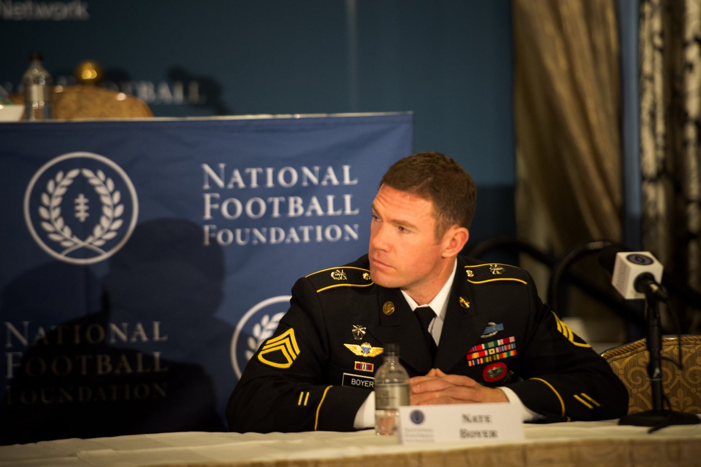 10 questions only a veteran would ask Green Beret-turned-football legend Nate Boyer