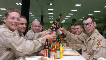 Drinking In The Military Has Big Collateral Damage
