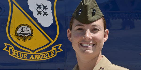 First Female Aviator To Join Blue Angels Breaks Gender, Sound Barriers