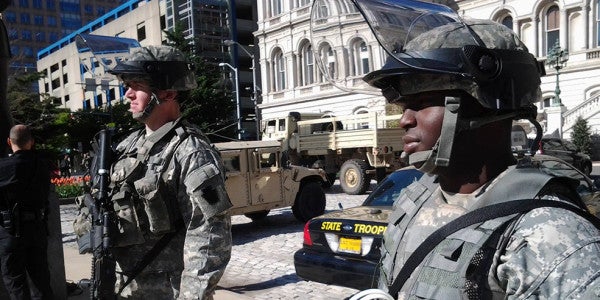 500 National Guardsmen In Baltimore, 1500 more Expected