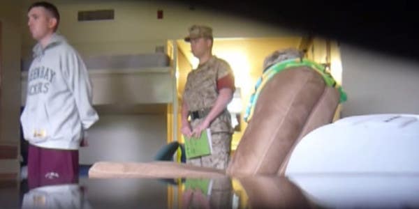 Field Day Inspection Video Shows One Of The Worst Things About Life As An Enlisted Marine