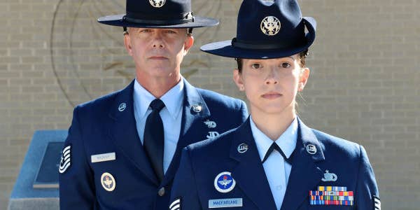 Meet The Father And Daughter Working Together As Air Force Military Training Instructors