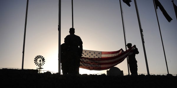 There’s Only One Flag That US Service Members Should Honor