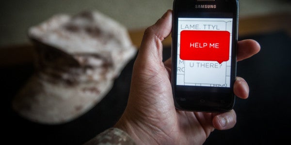 How These 3 Service Members Are Saving Lives, One Text At A Time