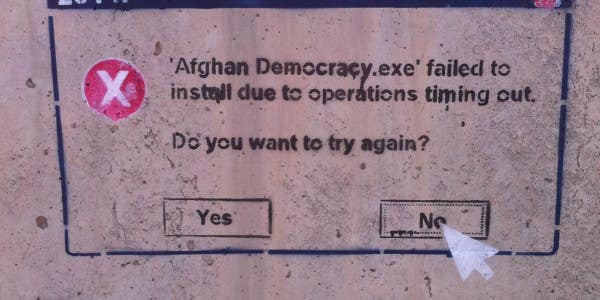 This Art In Afghanistan Shows How Some Troops Feel About The Mission
