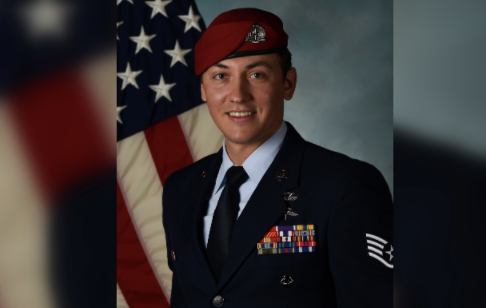 U.S. Air Force Staff Sgt. Alaxey Germanovich, an ST combat controller with the 26th Special Tactics Squadron, 24th Special Operations Wing, Air Force Special Operations Command, will be awarded the nation’s second highest medal for gallantry against an armed enemy of the U.S. in combat.