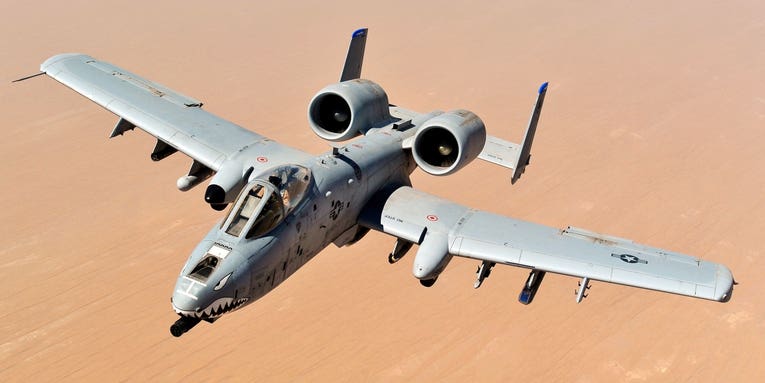Lawmakers just saved dozens of A-10 Warthogs from the boneyard