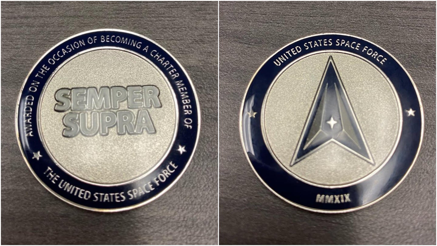 Space Force challenge coins