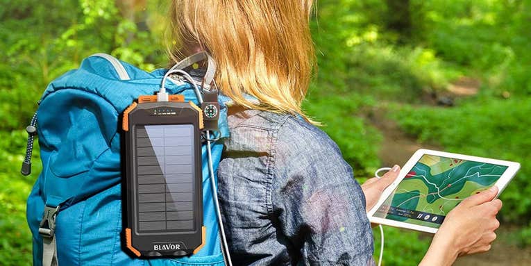 Stay connected with these 5 solar phone chargers