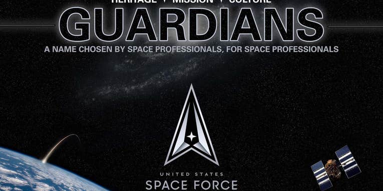 Space Force members will officially be called ‘Guardians’