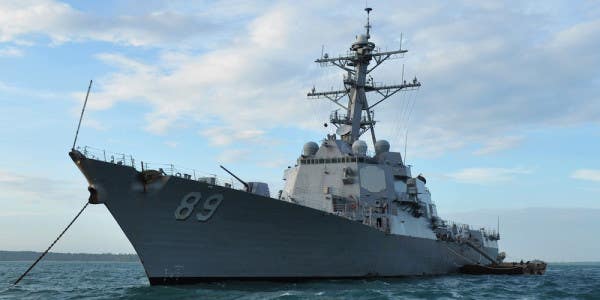 Navy Destroyers Just Rolled Through The Taiwan Strait For The First Time In A Year