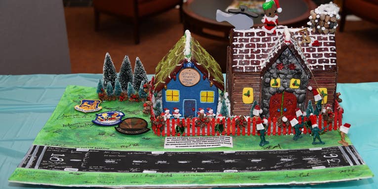 An Army unit held a gingerbread house competition to stop sexual assault for some reason