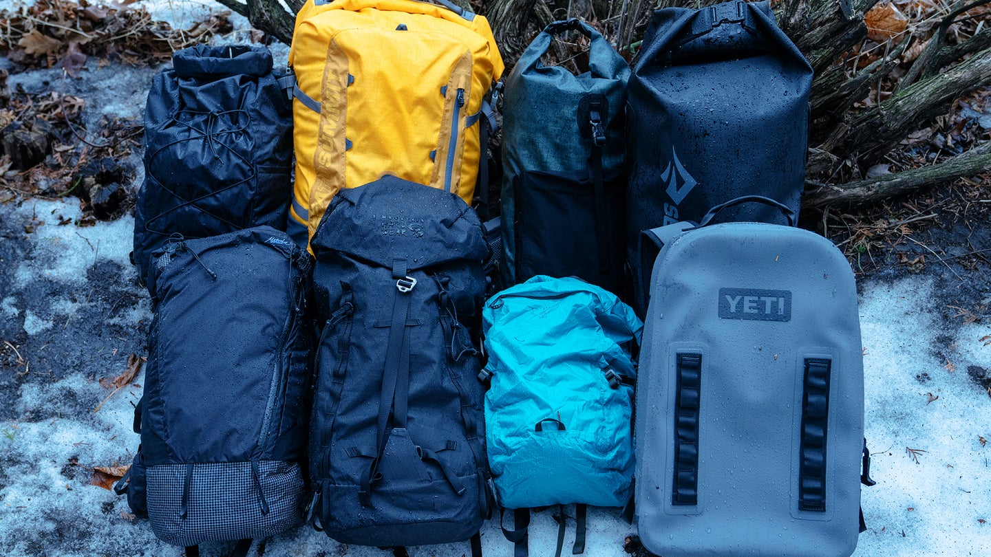 The best waterproof backpacks to keep your gear high and dry