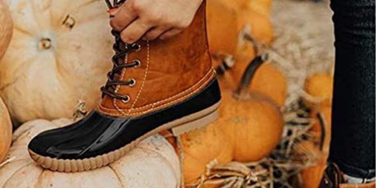 Keep your feet dry with the best duck boots for women