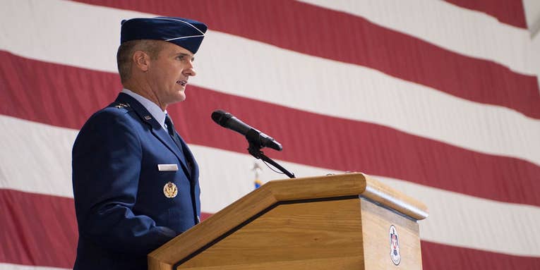 Two-star Air Force general demoted to colonel for affair with subordinate