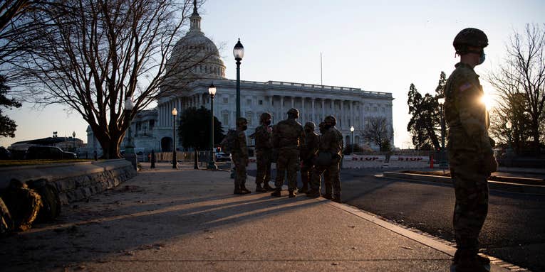 Army to conduct extra background screening on soldiers at Biden inauguration