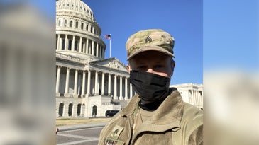National Guardsman still teaching kids while protecting the Capitol: ‘I’m dedicated to their success’
