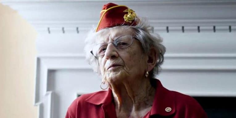America’s oldest living Marine, a trailblazer for women in the service, has died at 107