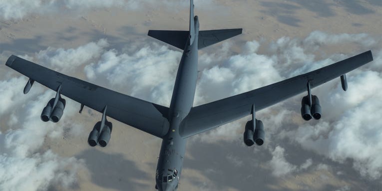 B-52s fly over Middle East in yet another display of force for Iran