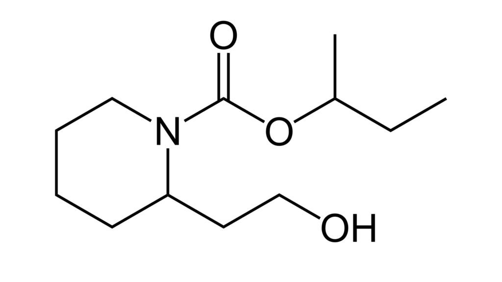 Picaridin Chemical Structure.
