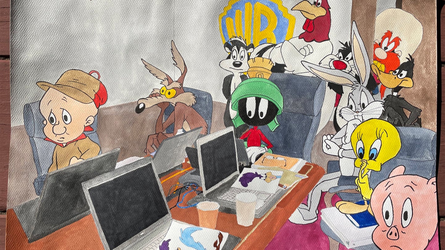 What a Looney Tunes painting can teach us about the War on Terror