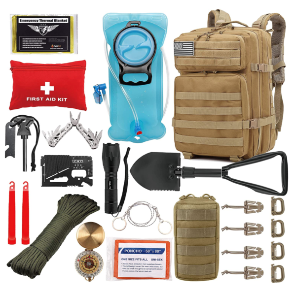 Survival Gear - Hunting Gear Best 1 Person Emergency Survival Kit Best  Price