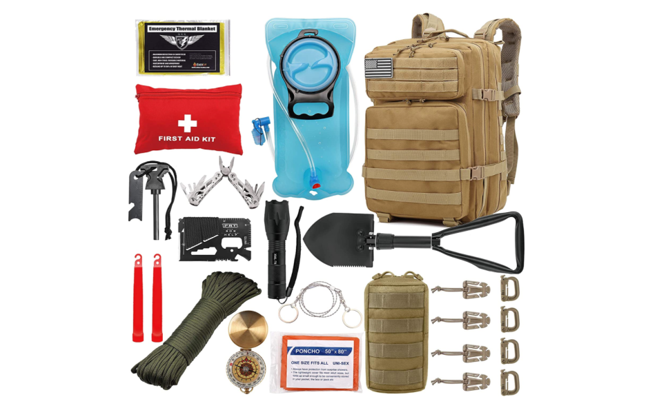 Everlit tactical survival kit