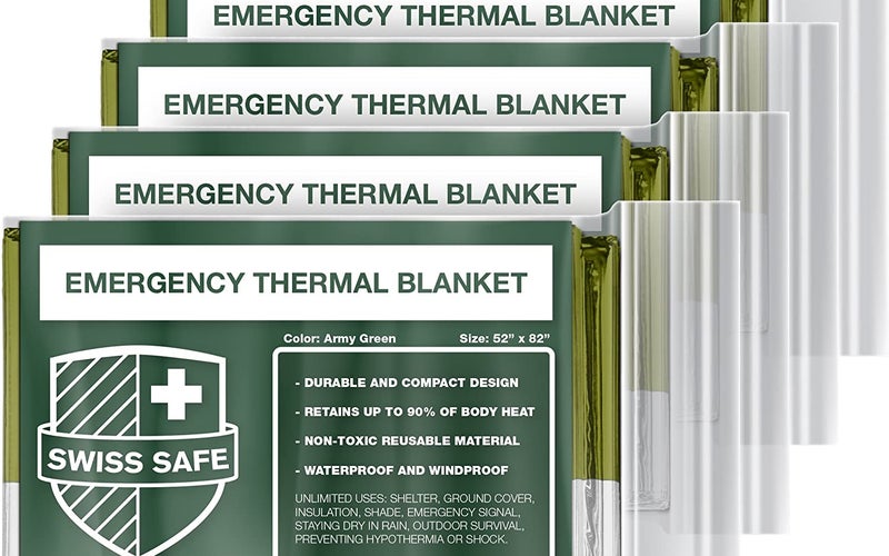Swiss Safe Store Emergency Blankets