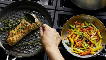 Release your inner chef with this stainless steel cookware