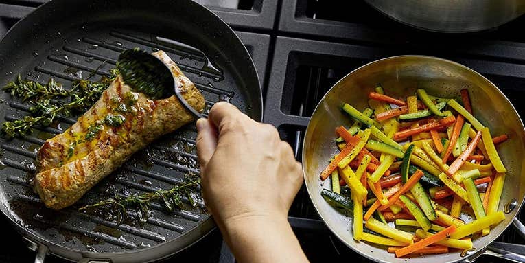 Release your inner chef with this stainless steel cookware