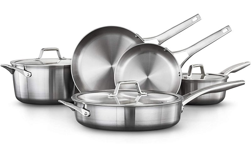 Calphalon Premier Stainless Steel Cookware Set
