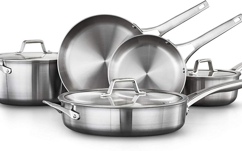 Calphalon Premier Stainless Steel Cookware Set