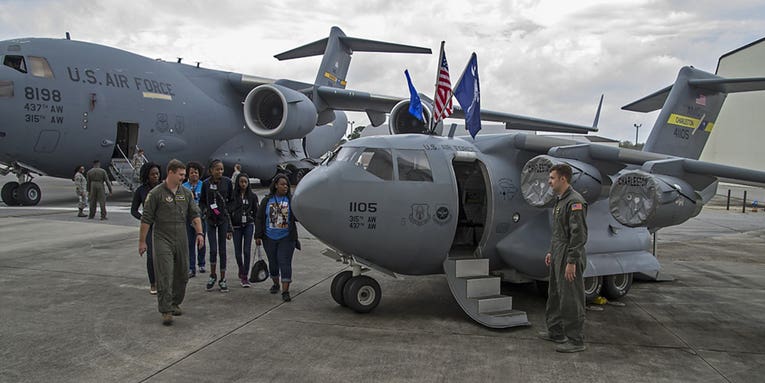 Meet the Air Force’s most adorable aircraft: the mini C-17