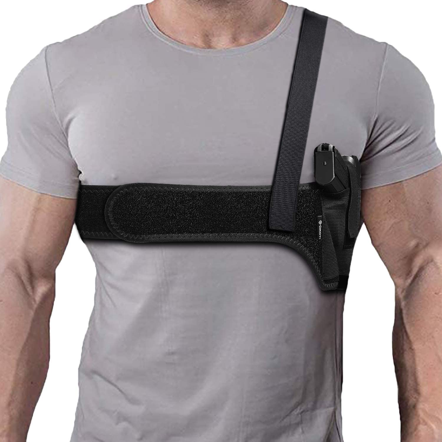 New Coolmax Deep Concealment Shoulder Holster Carry For Medium Pistols Concealed