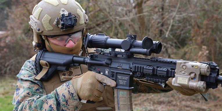 Marines are getting their hands on a brand new rifle optic