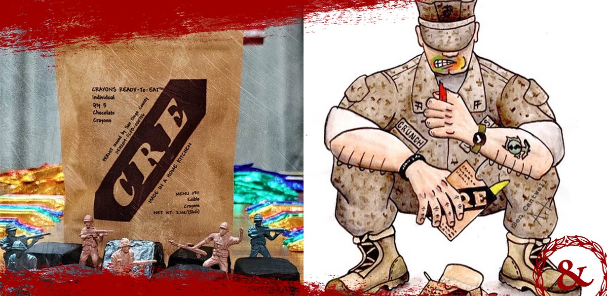 No Joke: A Marine Corps Veteran Developed Crayons, Ready-to-Eat