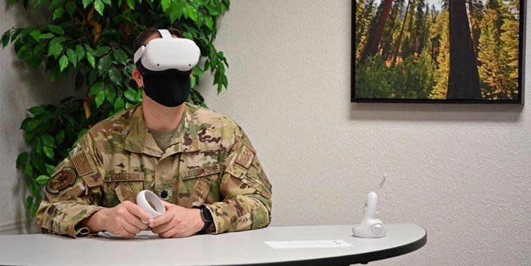The Air Force is using virtual reality to fight its suicide epidemic